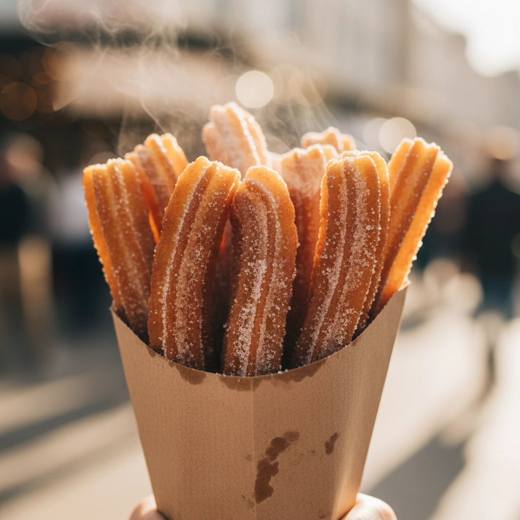 Churros and bakery treats